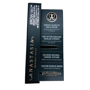 Anastasia Brow Wiz Skinny Brow Pencil MEDIUM BROWN .001 oz Travel Mini NIB